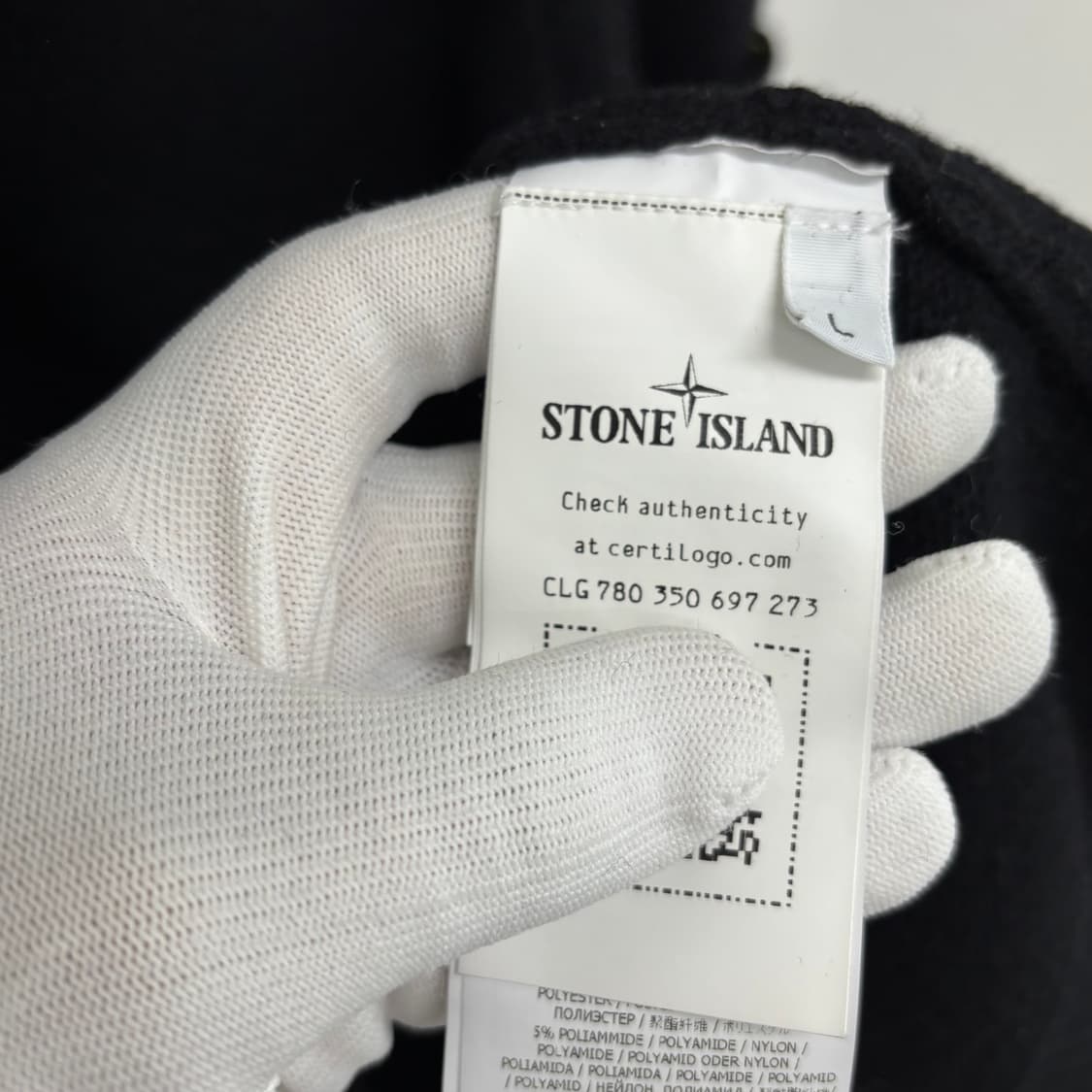 [L]스톤아일랜드 반집업 니트 상품이미지4