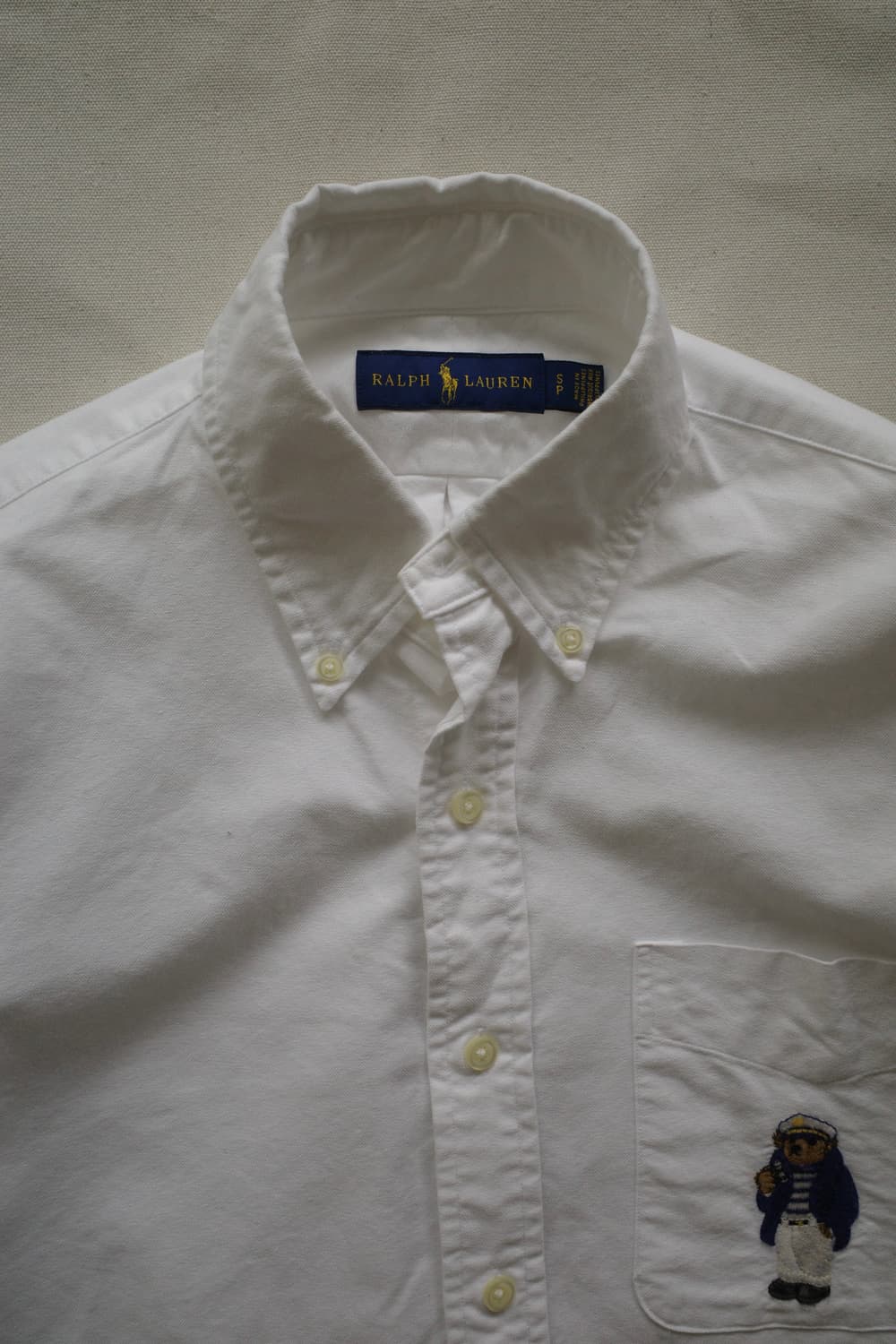 폴로 베어 화이트 셔츠 상품이미지5