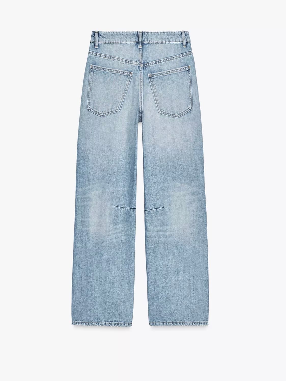 자라 배기 벌룬 미드라이즈 데님 팬츠 36 상품이미지3