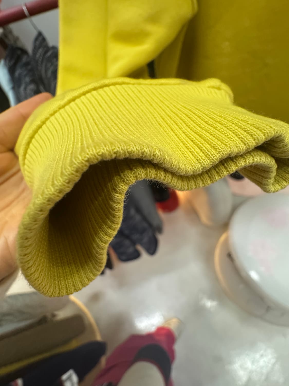 ellesse 로고 크루넥 맨투맨 (머스타드 옐로우) 상품이미지9