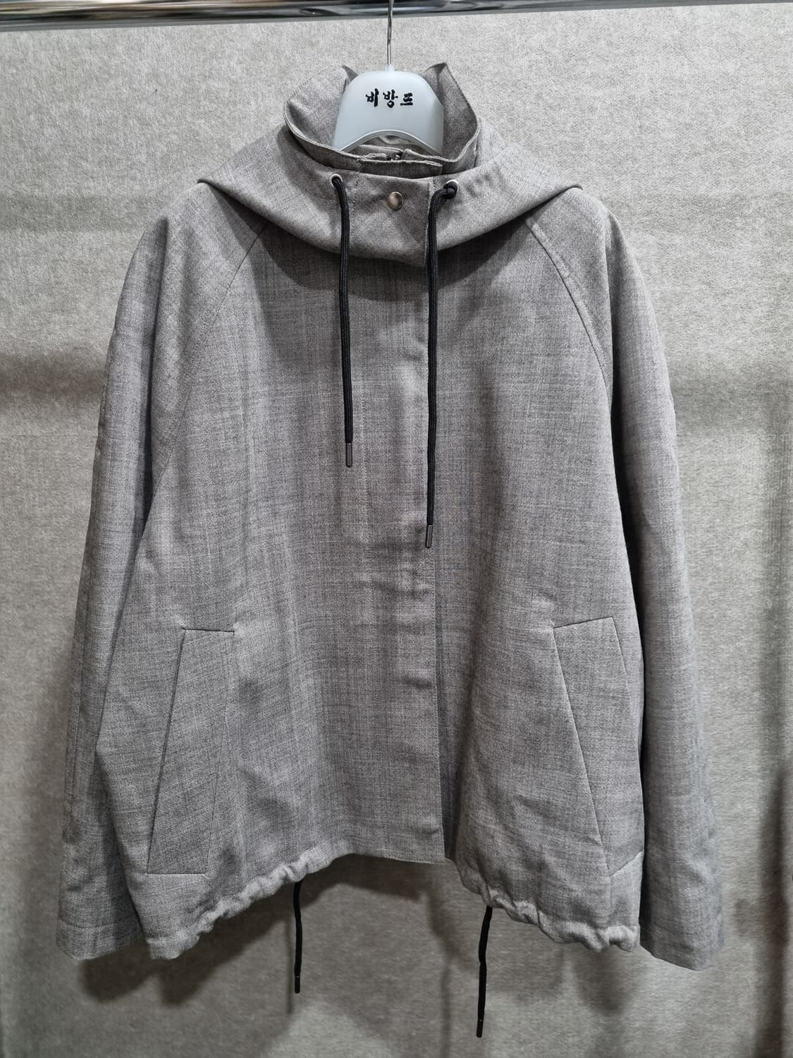 여성 S 코스 후디드 울 유틸리티 자켓 상품이미지1