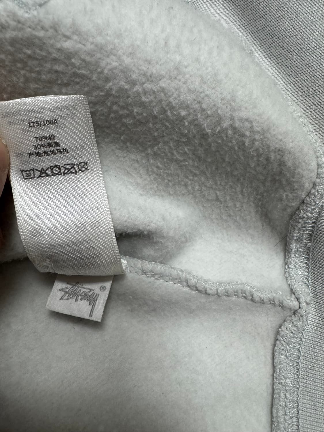 [L] 스투시 후드집업 포그 2024 상품이미지4