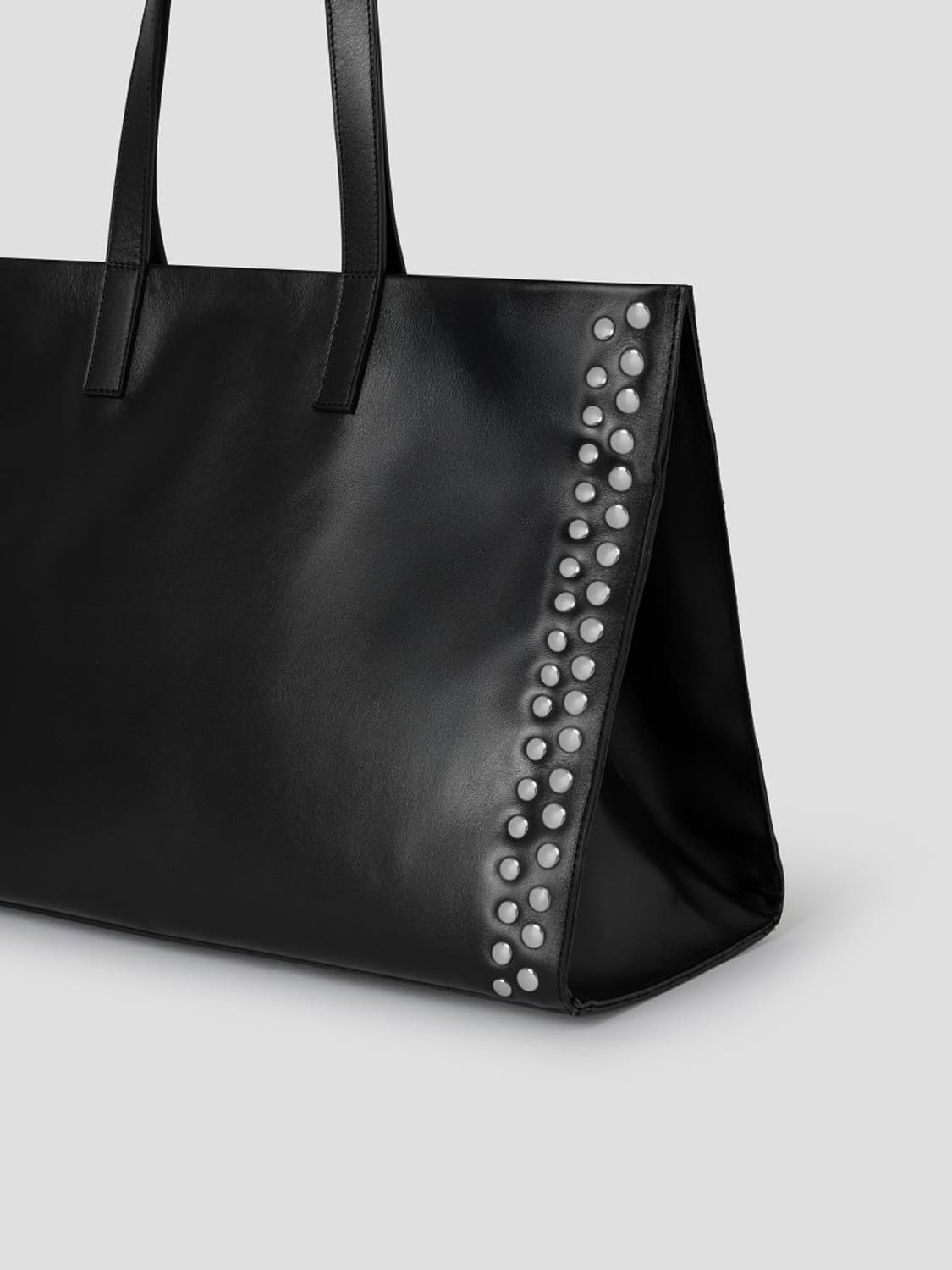 기마구아스 Maxi Shopper 스터드 맥시 쇼퍼백/블랙 상품이미지5