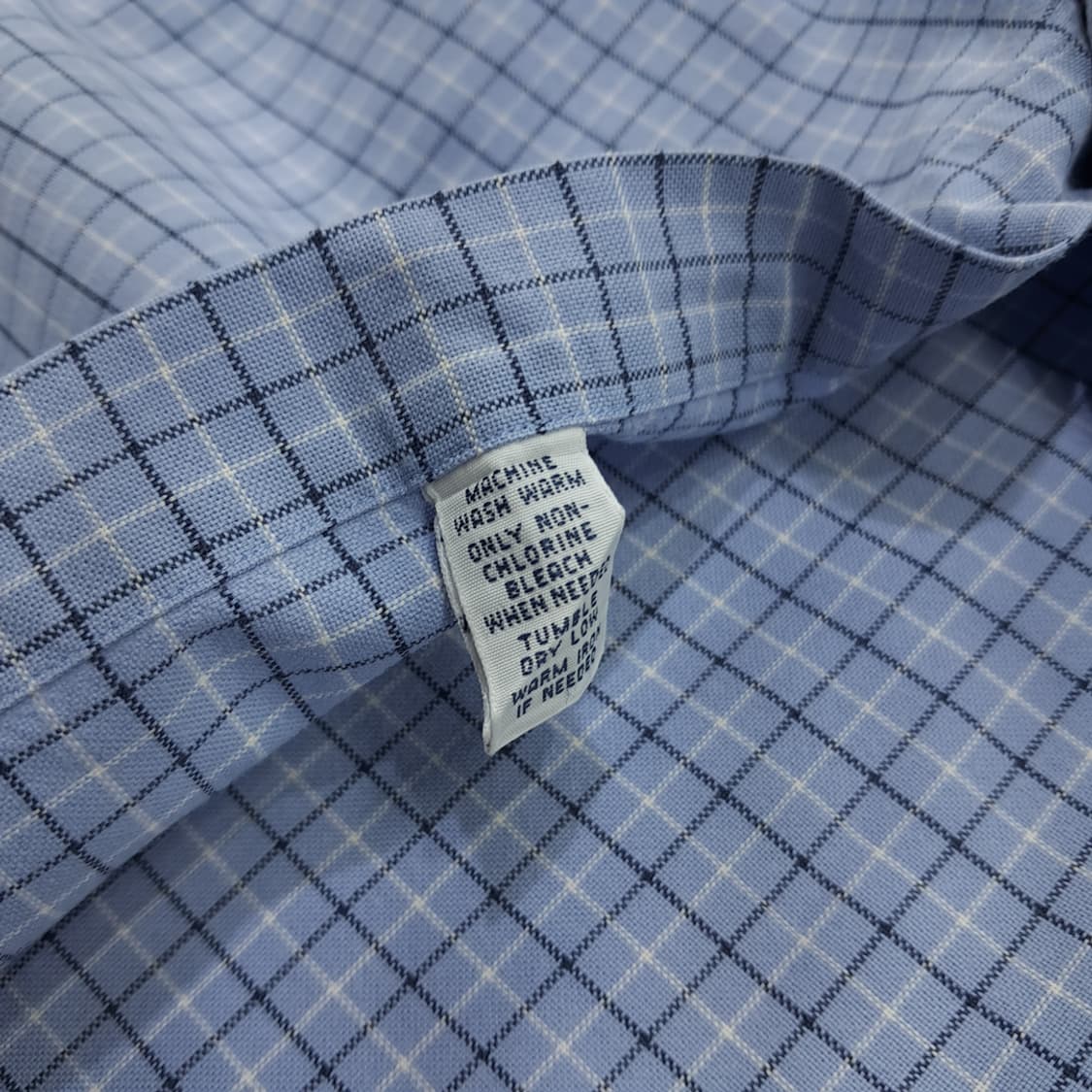 CN862 3XLT 폴로 랄프로렌 스카이블루 마이크로체크 긴팔 셔츠 남방 상품이미지7