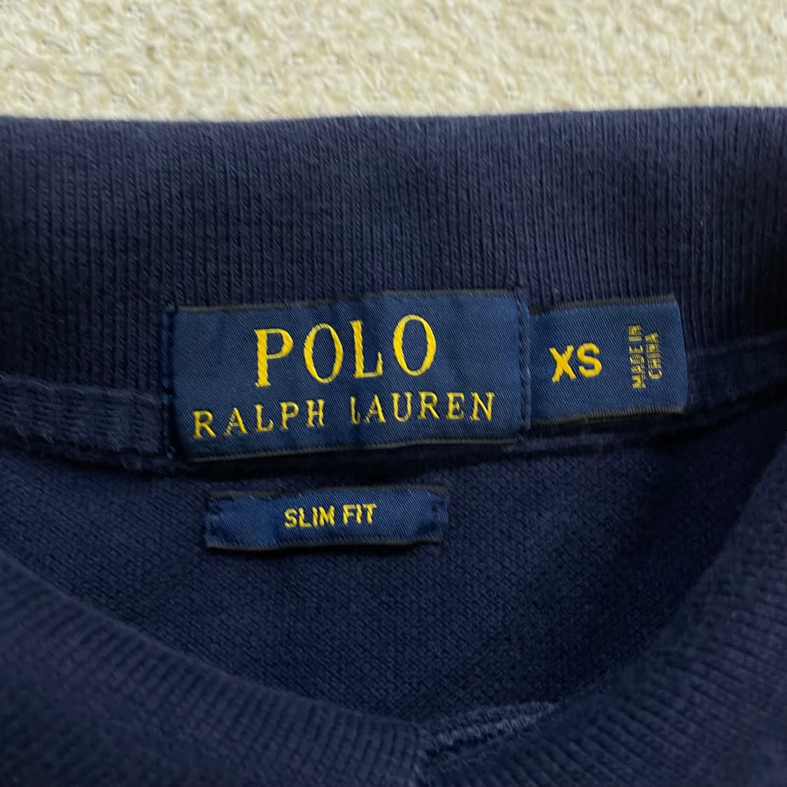 폴로 랄프로렌 빅 포니 카라 롱슬리브 네이비 상품이미지4