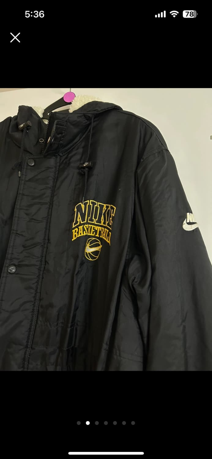 나이키 안감뽀글이 롱패딩 105 상품이미지2