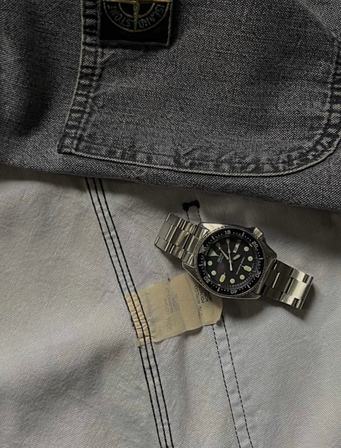 86SS 스톤아일랜드 피그먼트 랩스 초어 자켓 상품이미지6