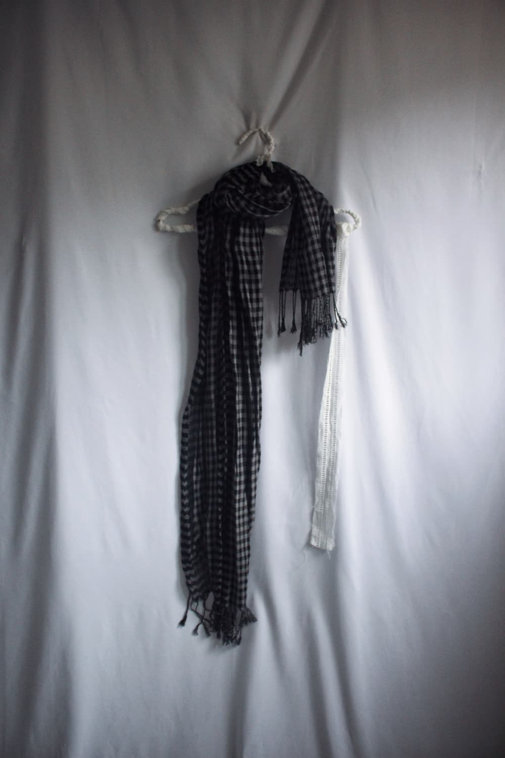 CHECK grunge shawl muffler 상품이미지3