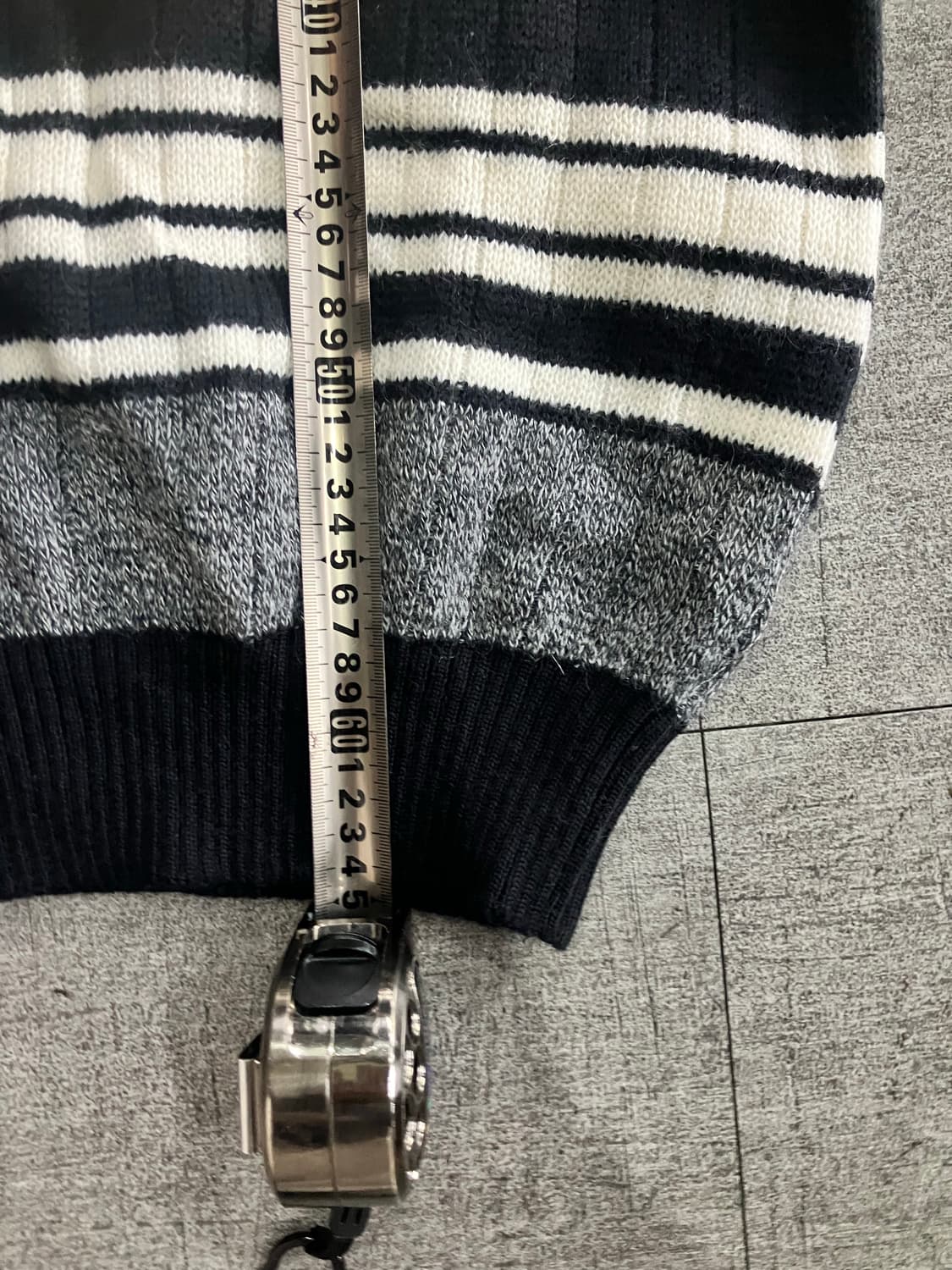 Blackpia 올드스쿨아메카지 스트라이프 니트스웨터 상품이미지3