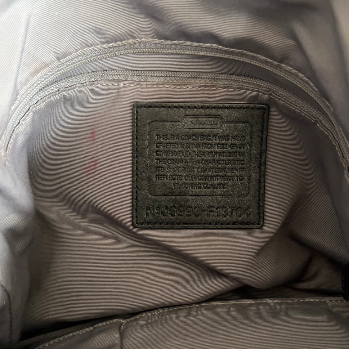 Coach leather shoulder bag 상품이미지3