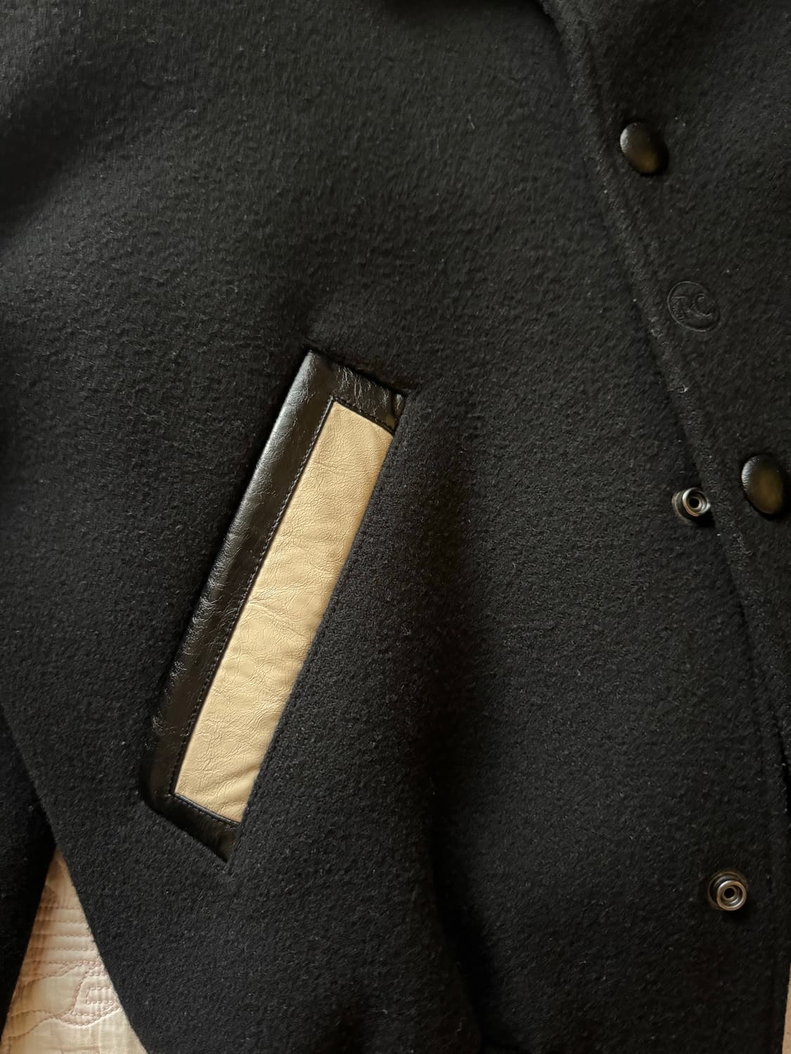 렉토(recto) 바시티 자켓 s사이즈 상품이미지3