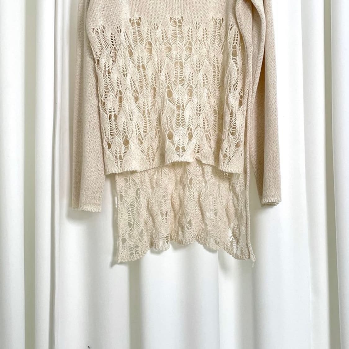 아이보리 레이스 니트 상품이미지6