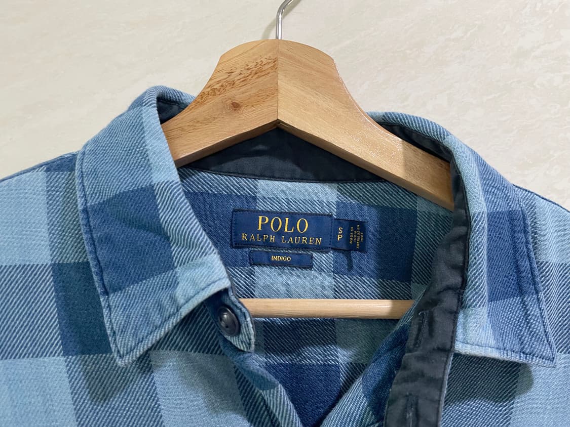 폴로 / 플라넬 체크 셔츠, 남성 셔츠 / S(95) 상품이미지4