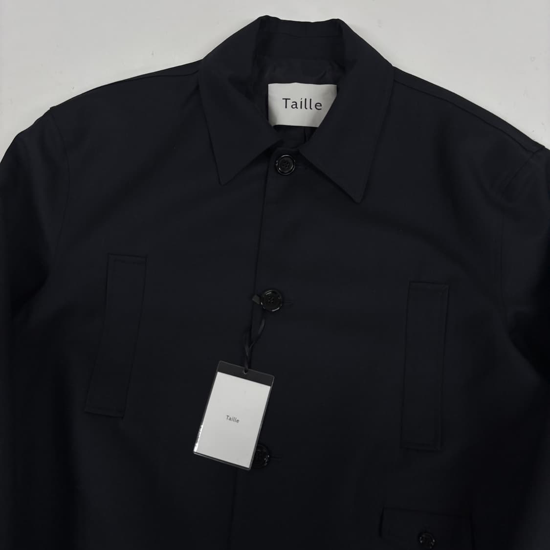 타일레 울 개버딘 오르빅 블루종 상품이미지2