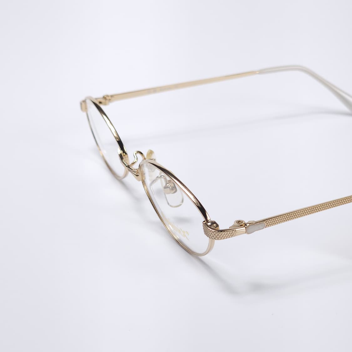 90년도 빈티지 오벌형 긱시크 안경 상품이미지4