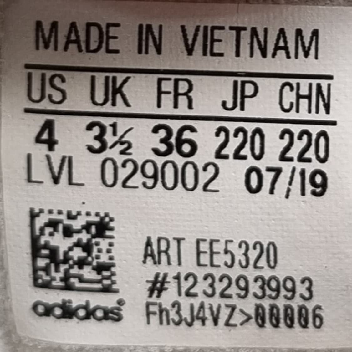 아디다스 영1 운동화220 상품이미지6