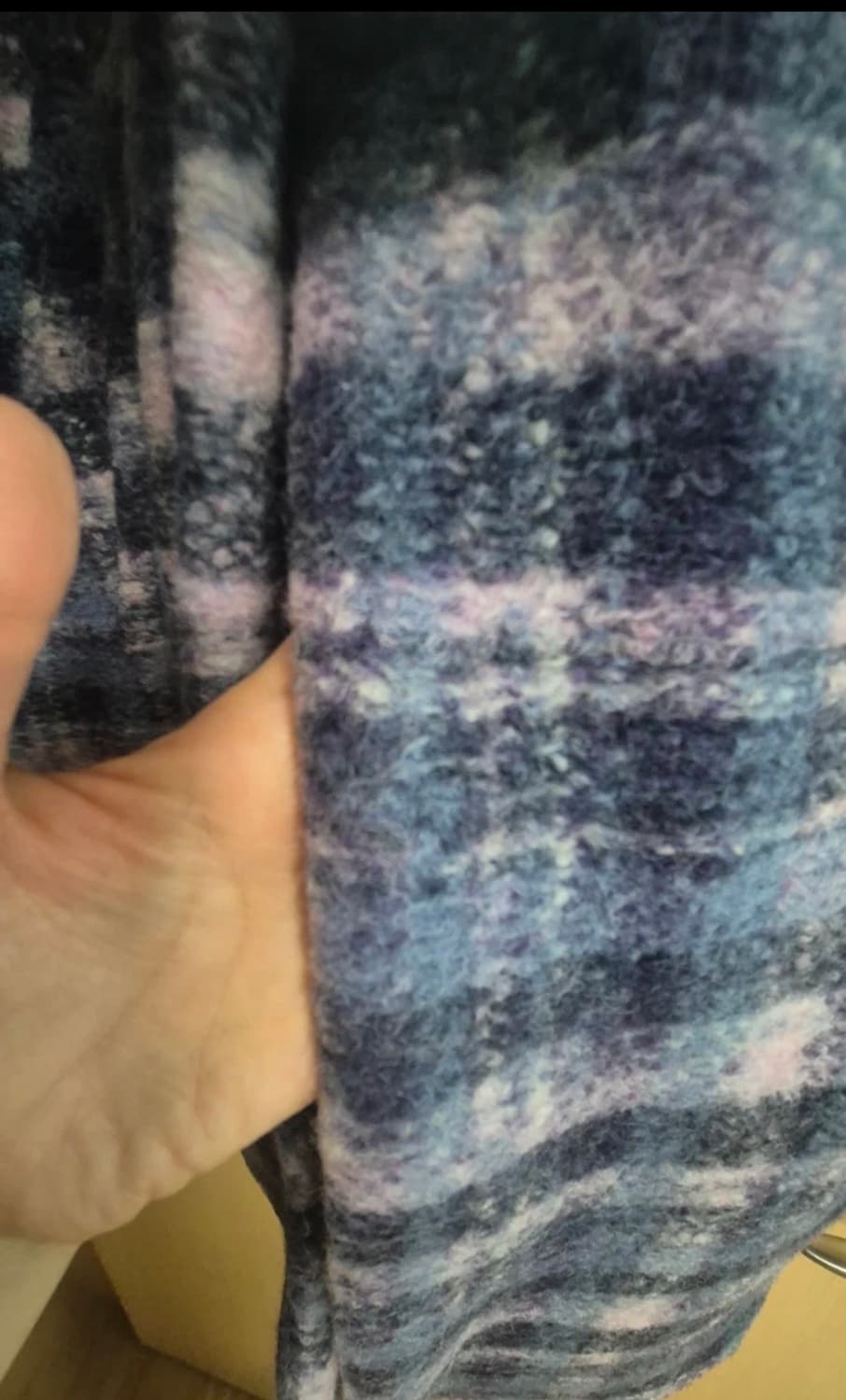 24FW 이자벨 마랑 에뚜왈 퍼플 체크 롱코트(새상품급, 택있음) 상품이미지4