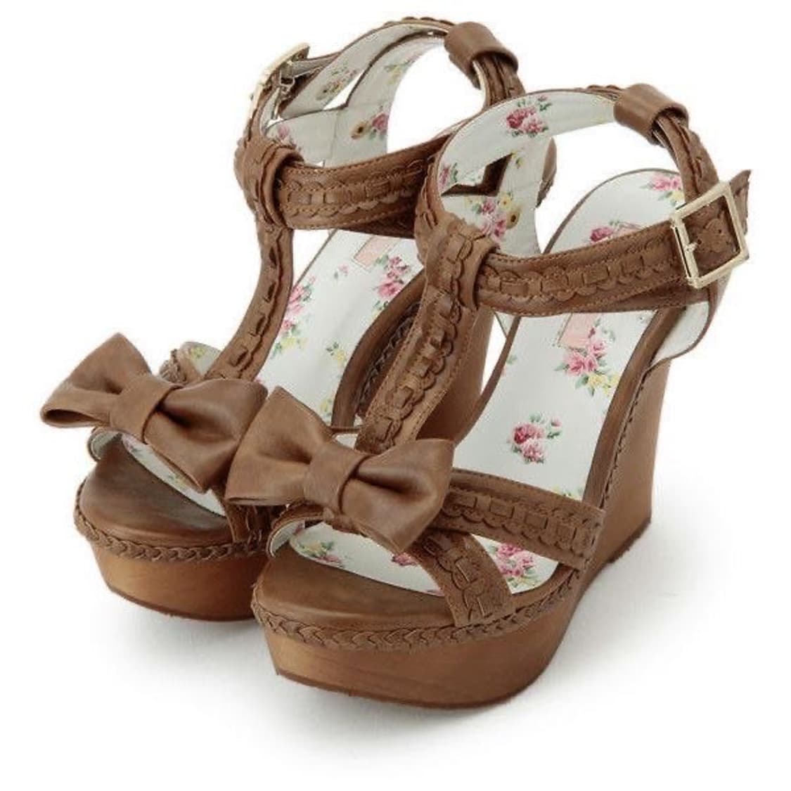 [구해요] 샌들 웨지힐 히메카지 갸루 구두 상품이미지5