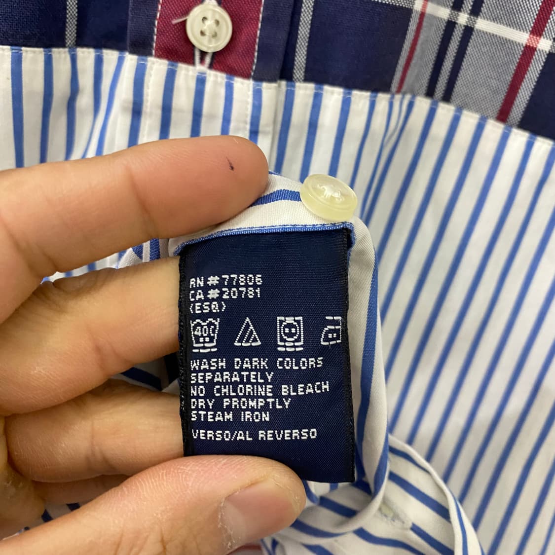 타미힐피거 빅로고 반팔셔츠(M) 상품이미지4