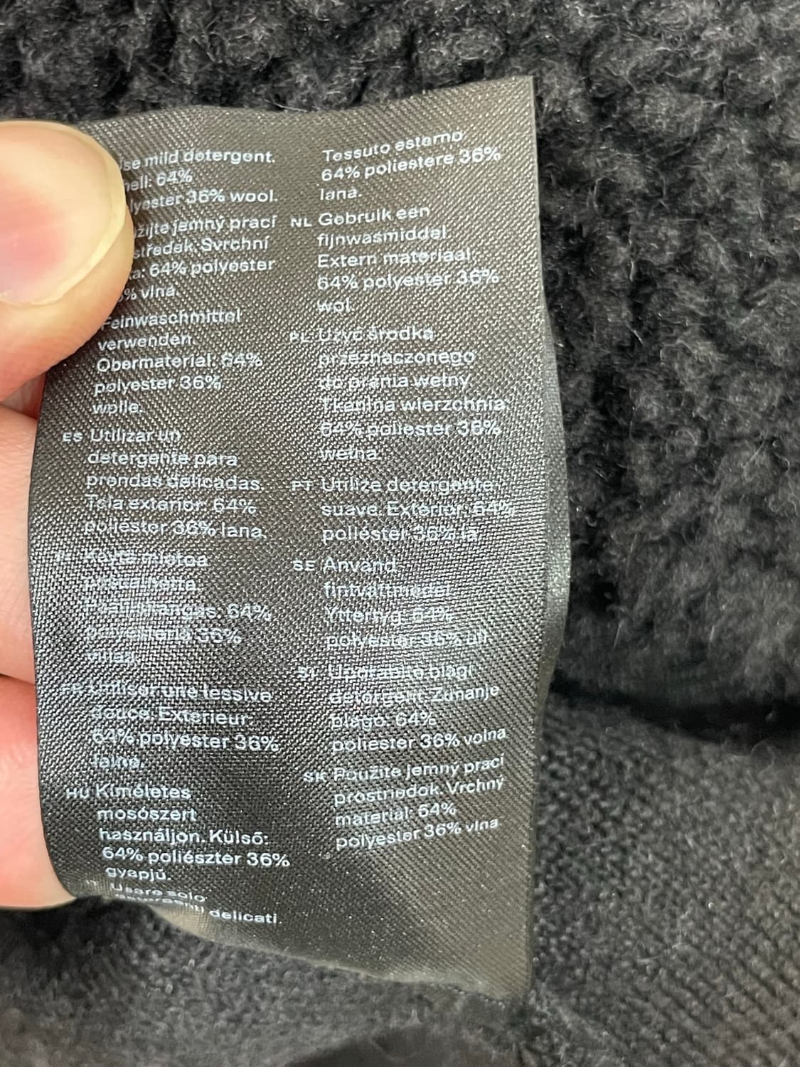 아르켓 울 원피스 반집업 상품이미지6