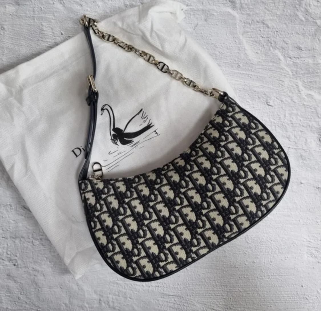디올 오블리크 자카드 숄더백 상품이미지1