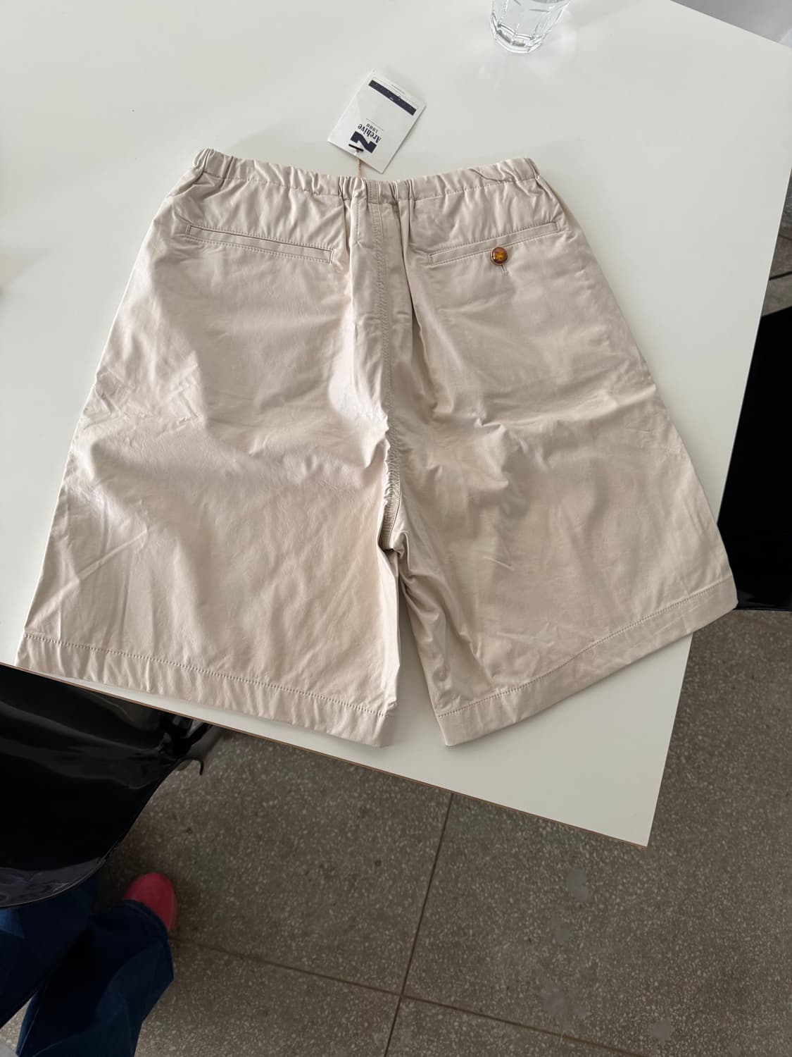 Narchive 비건레더 하프 팬츠 상품이미지2