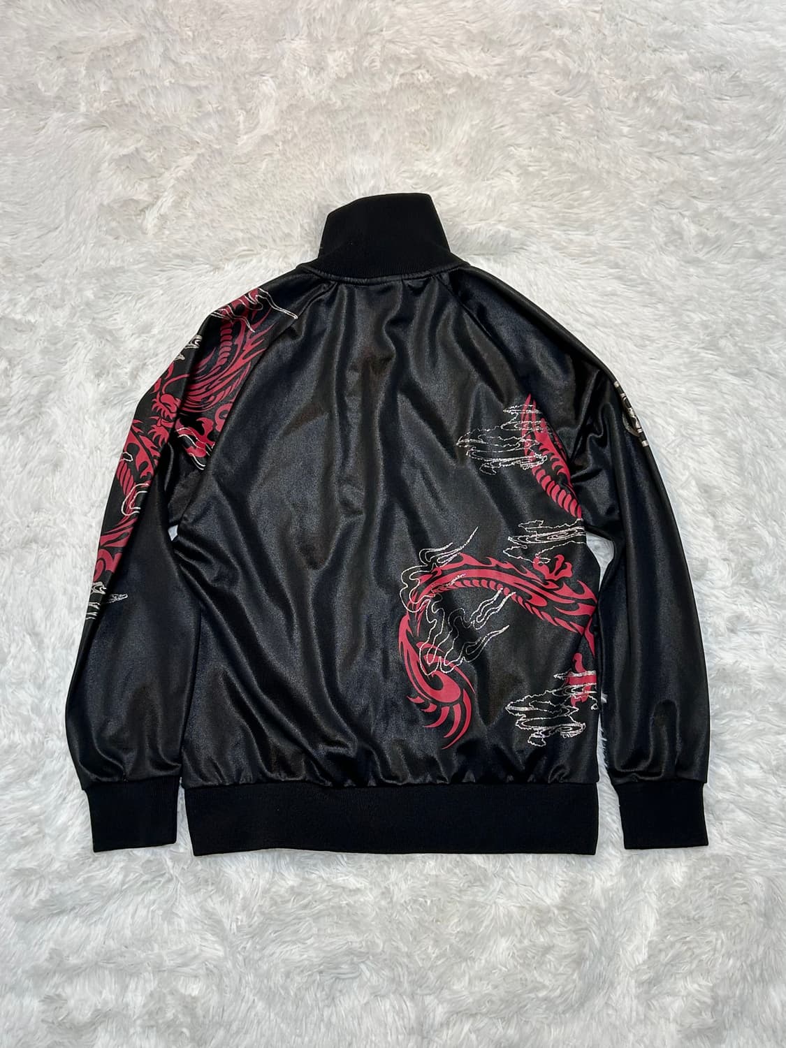 oriental dragon sukajan jersey zip-up 상품이미지5