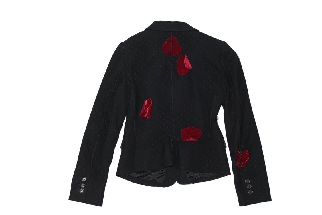 MOSCHINO 09 FW 모스키노 컬렉션 레드 로즈 블레이저 상품이미지5