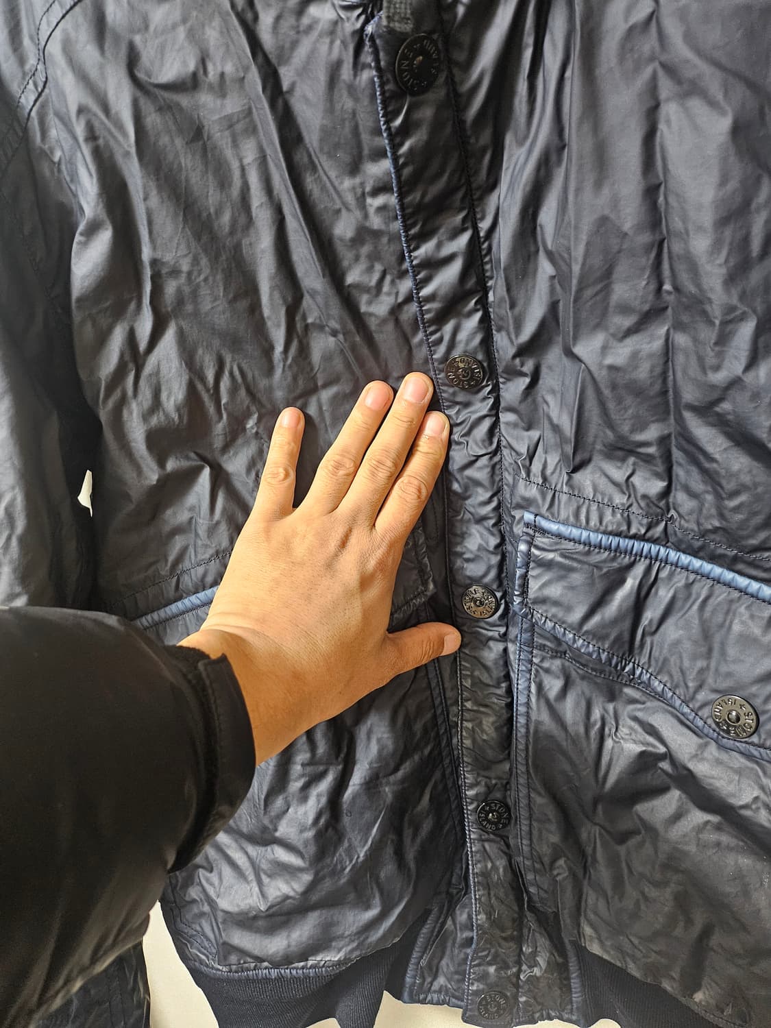 스톤아일랜드 무솔라 고마타 항공잠바st L 상품이미지5