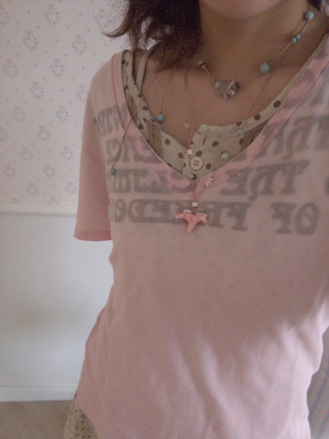 pink candy horse necklace 핑크 캔디 홀스 목걸이 상품이미지3