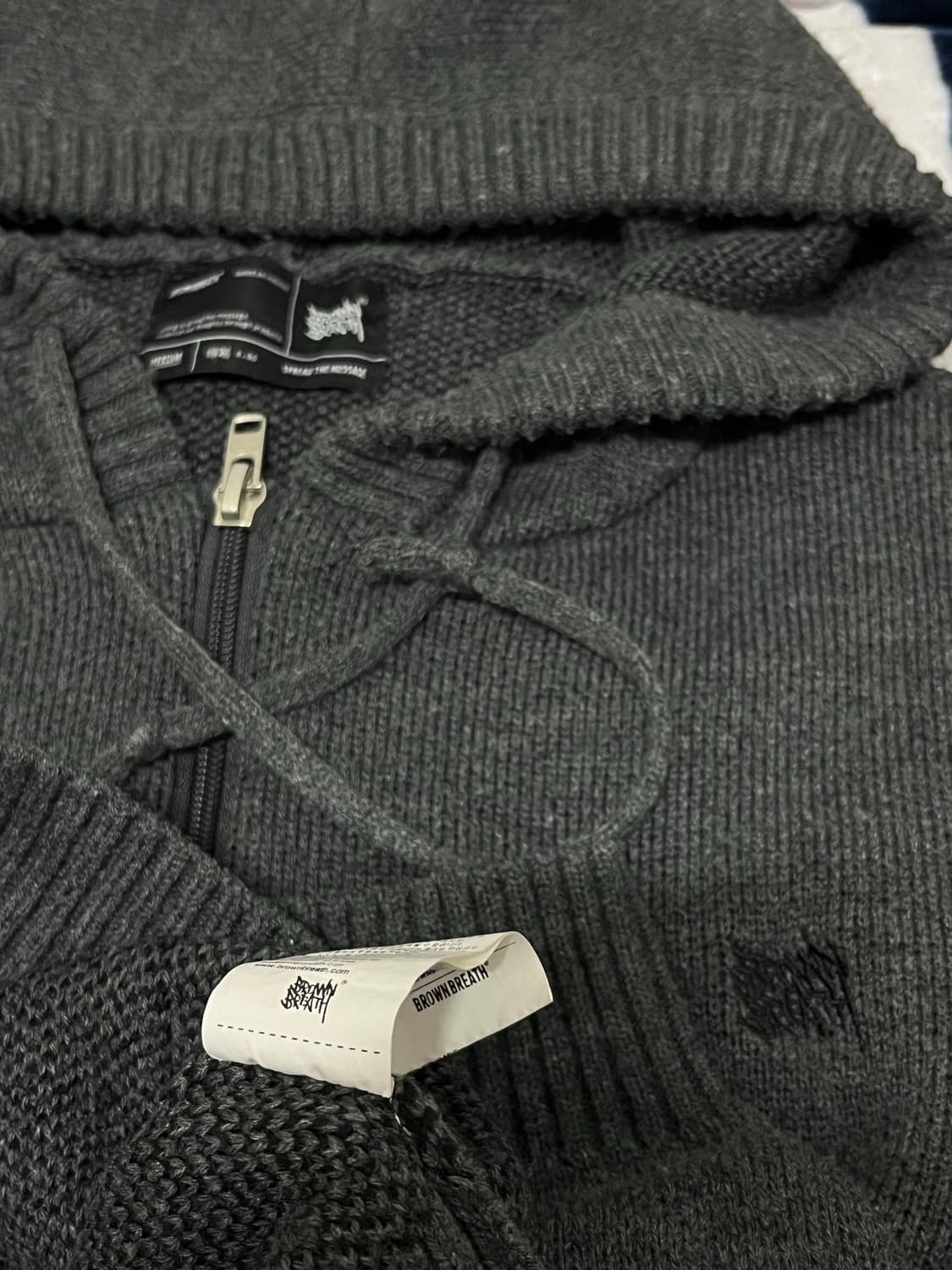 브라운브레스 니트 후드집업 95 상품이미지3