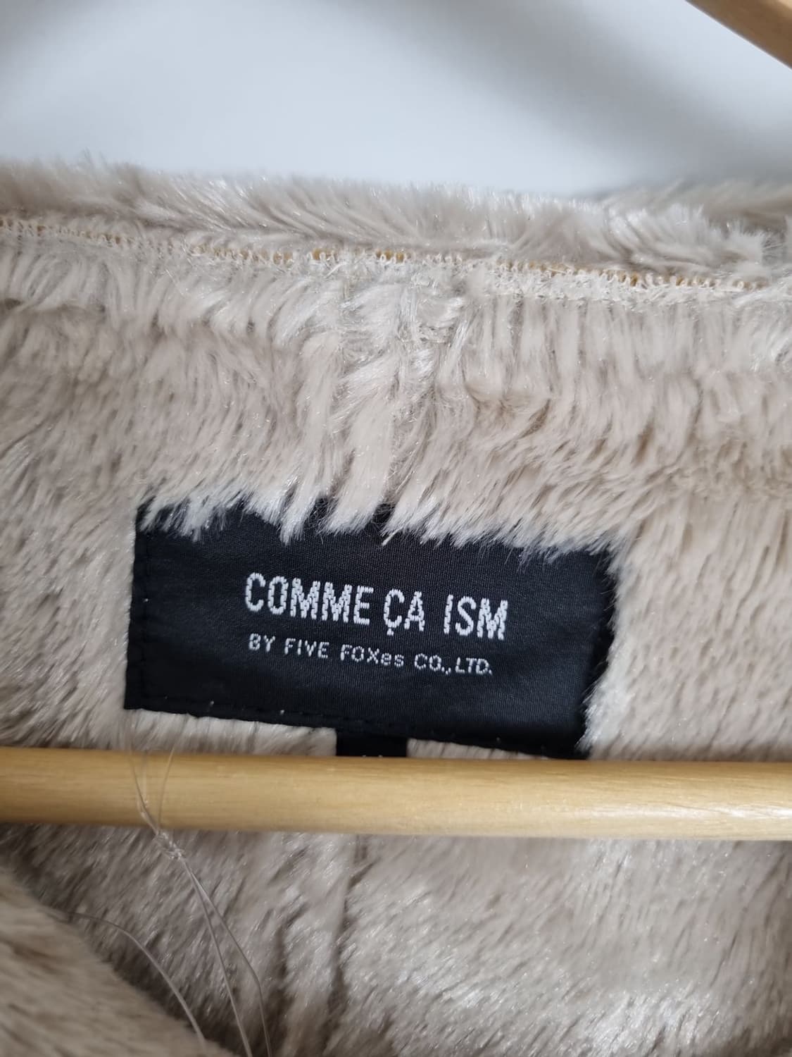 꼼사이즘 후드 더플 무스탕  상품이미지6