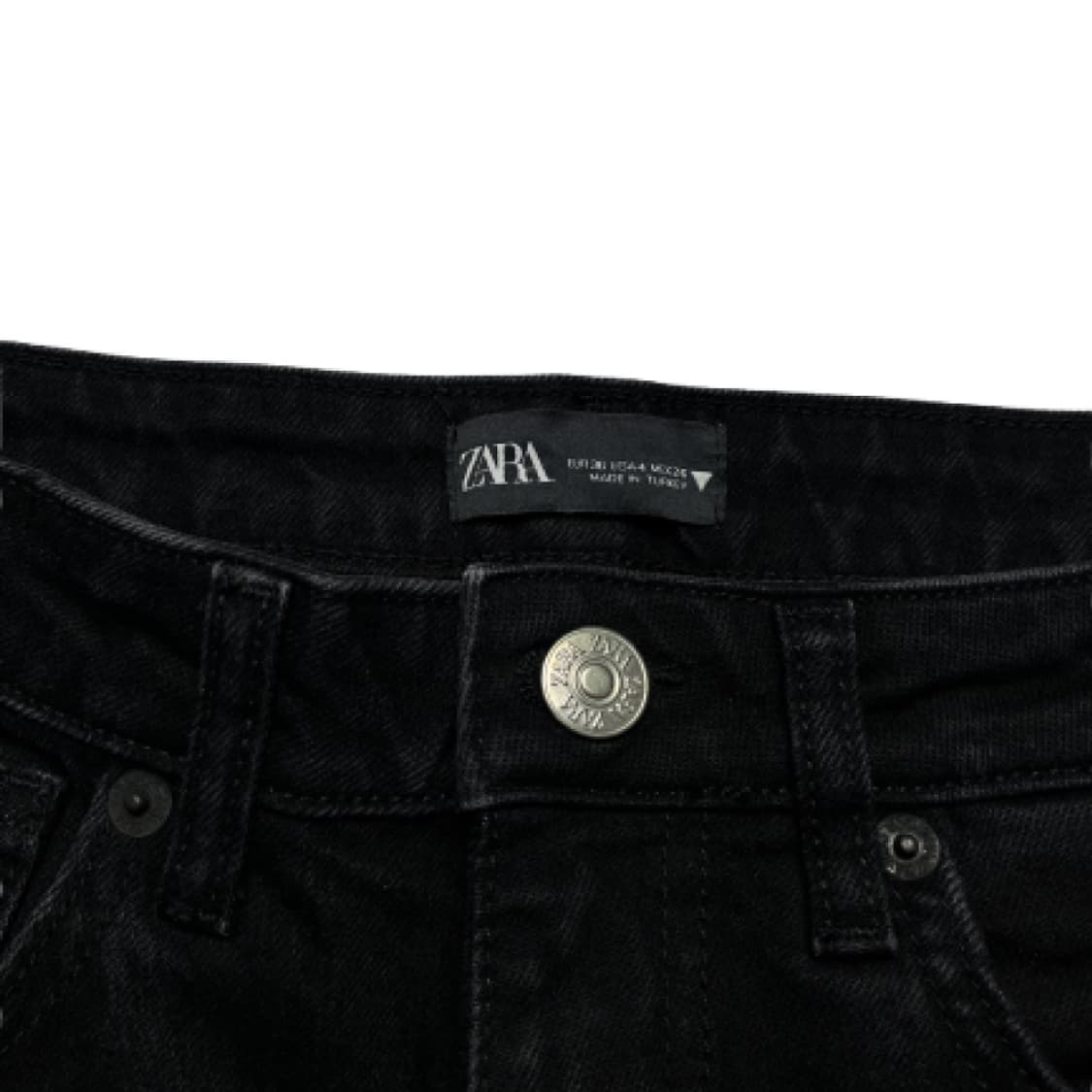 자라 데님 흑청바지 중고 구제 빈티지 상품이미지3