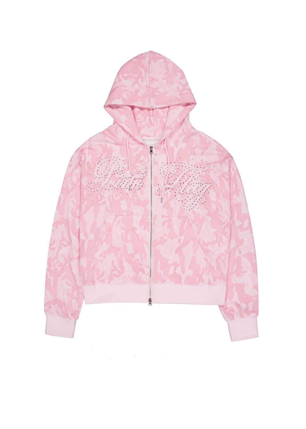 포어링 핑크 플래그 후드집업 핑크 카모 상품이미지1