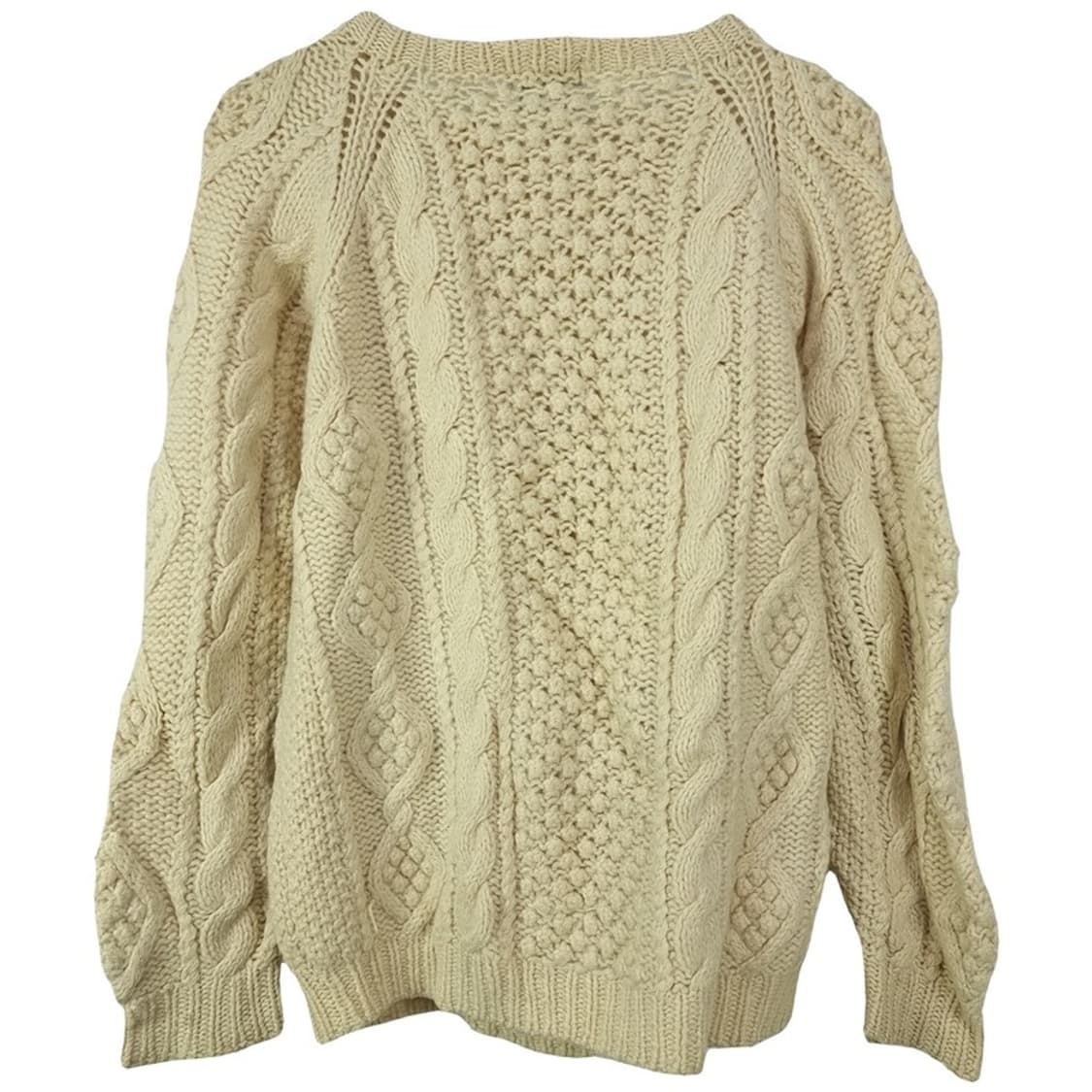 [일본빈티지] 빈티지 케이블 피셔맨 니트 아이보리 M18591 상품이미지3