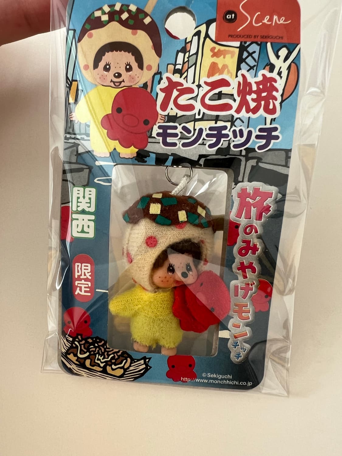 타코야키 몬치치 스트랩 지역한정 고전 몬치치 상품이미지1