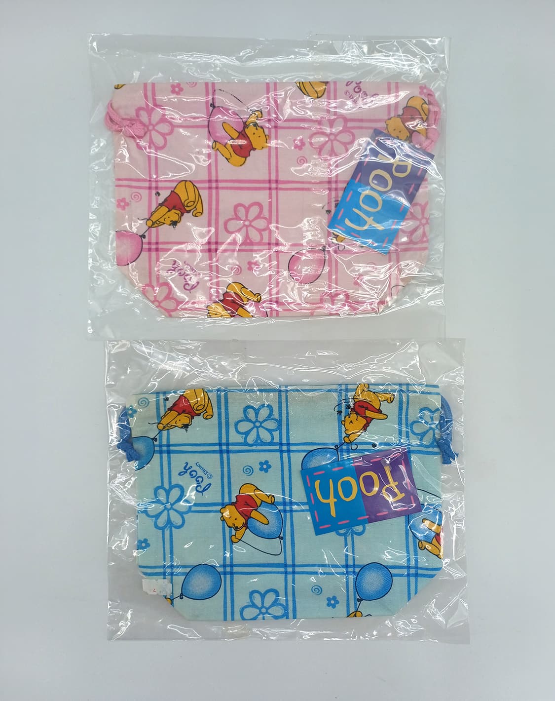 파우치 가방 곰돌이 푸 위니더푸 분홍 파랑 월트디즈니 [고전문구] 상품이미지3