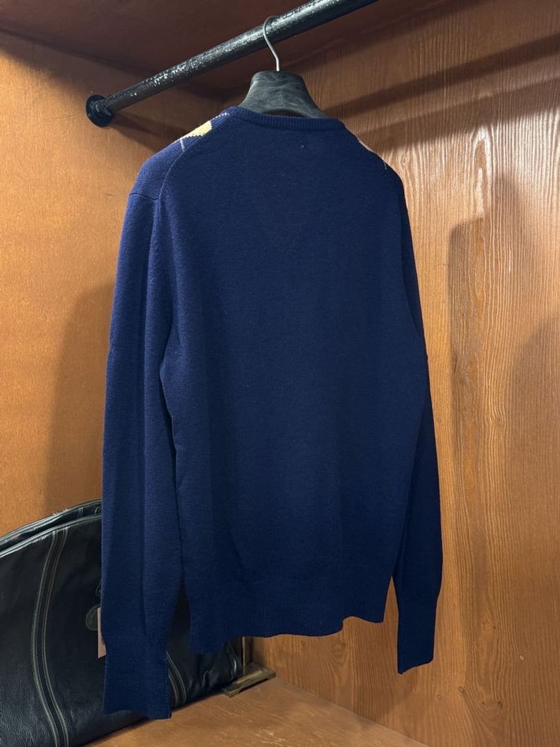 아쿠아스큐텀 아가일 니트 상품이미지5