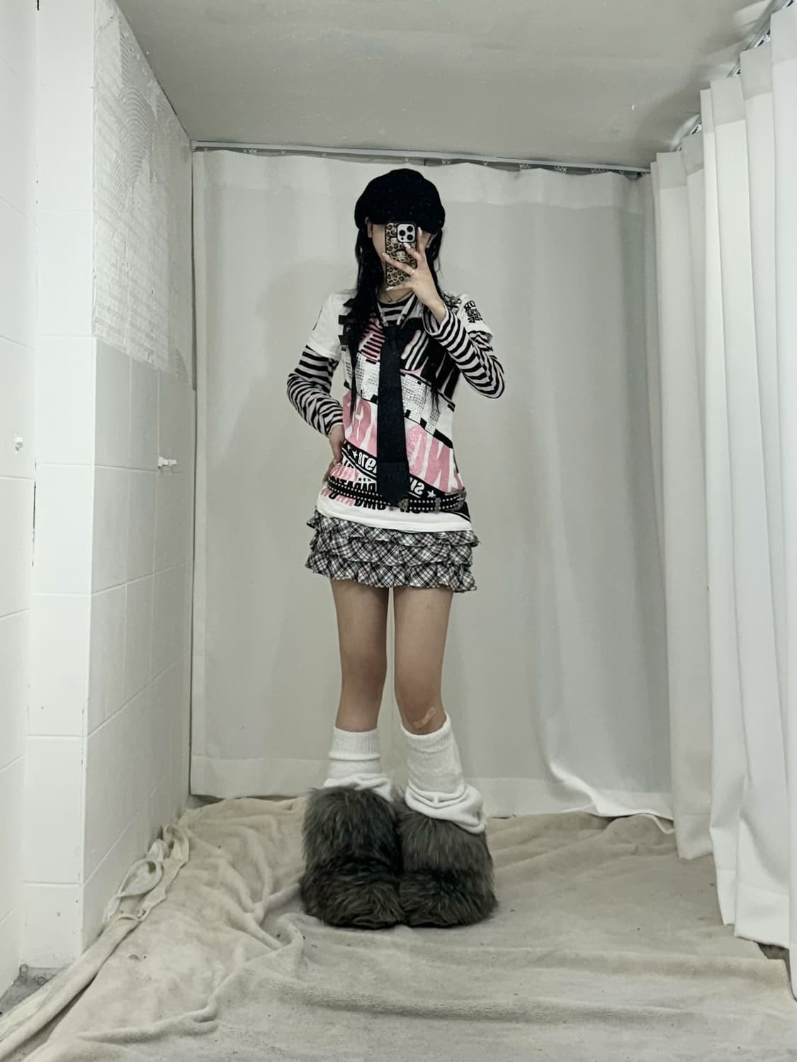 하라주쿠 팝갸루 펑크 갸펑 마스터마인드월드 코디세트  상품이미지2