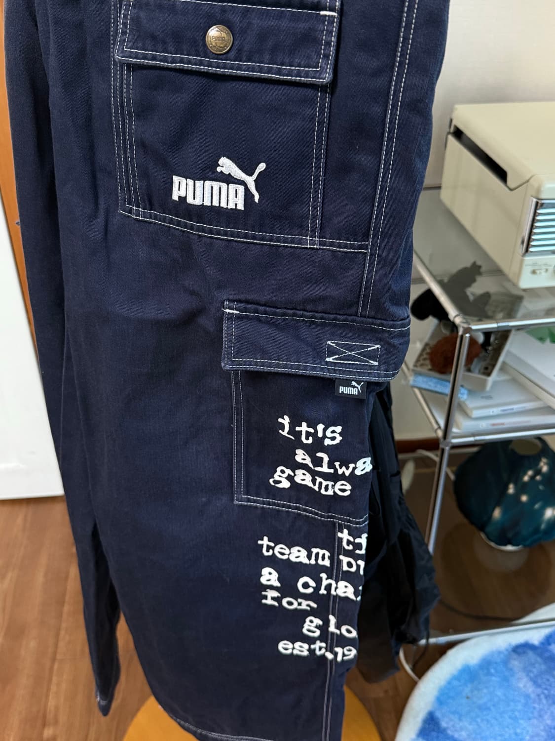 퓨마 빈티지 카고 팬츠 상품이미지1
