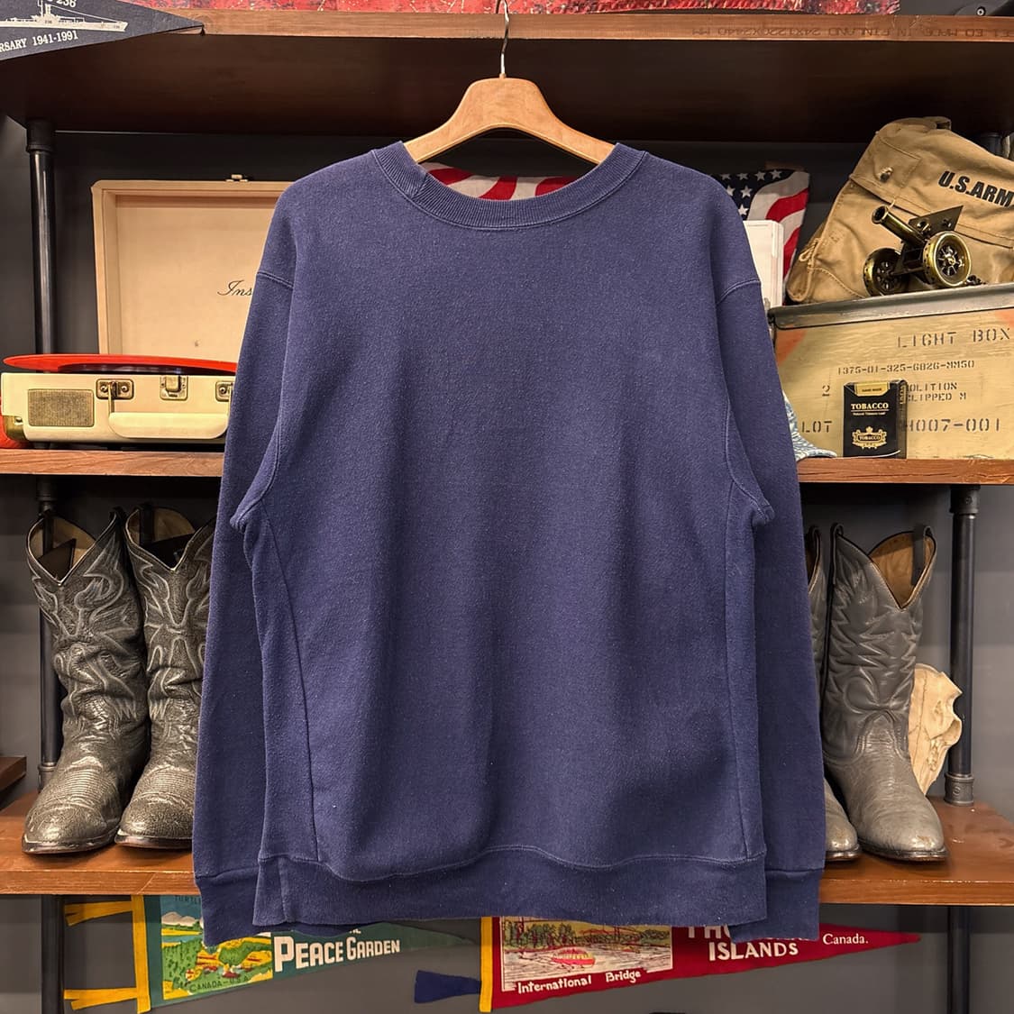 90s 칼하트 러기드 라인 리버스위브 컬러로고 스웻셔츠 N1242 상품이미지2