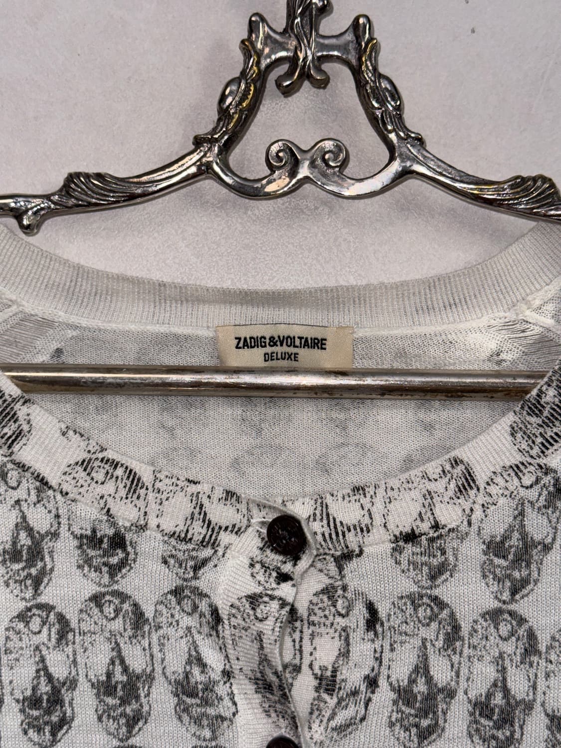 Zadig&Voltaire damaged skull linen cd 상품이미지6