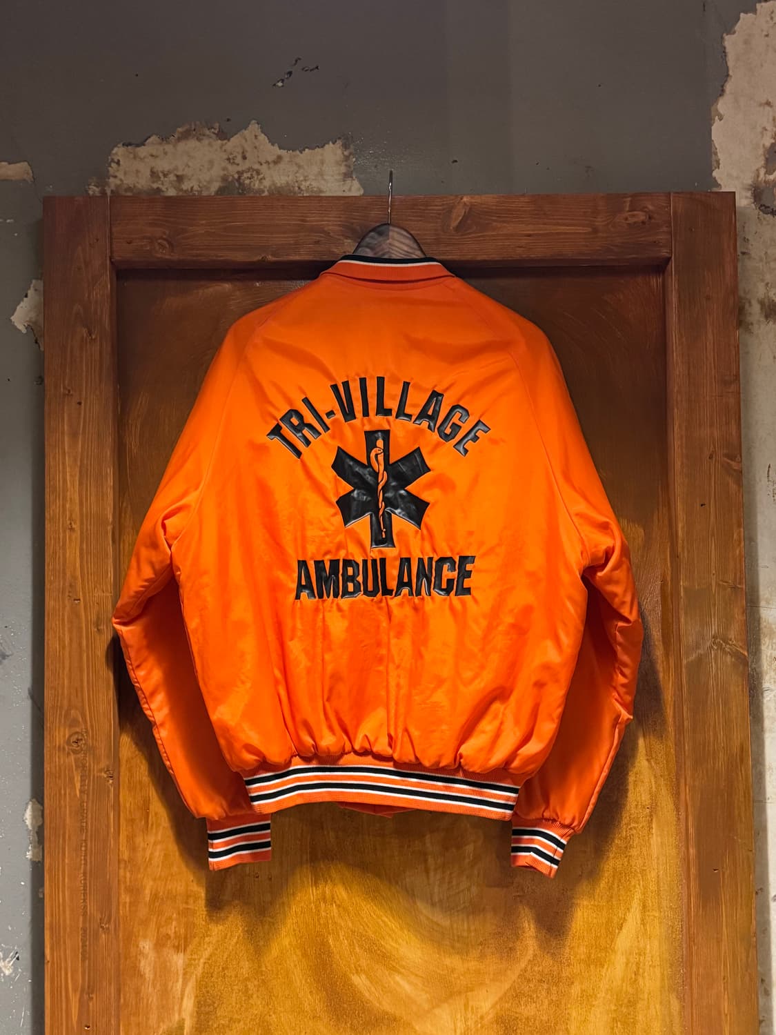 빈티지 Ambulance 스타디움 자켓 (L) 상품이미지2