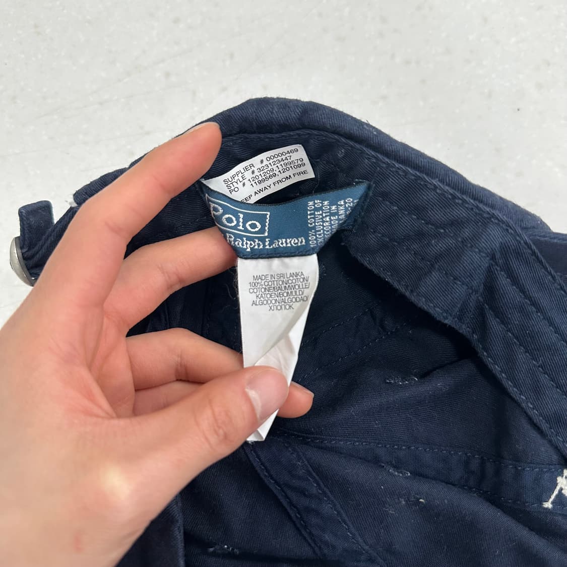 폴로 볼캡 상품이미지4