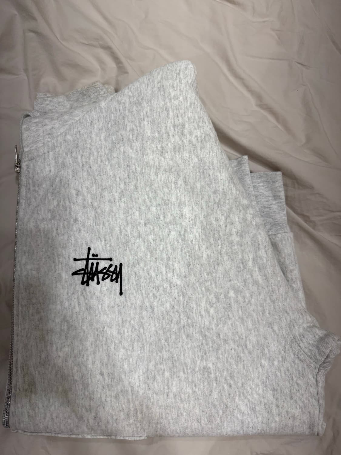 스투시 애쉬 헤더 후드집업(정품) 상품이미지1