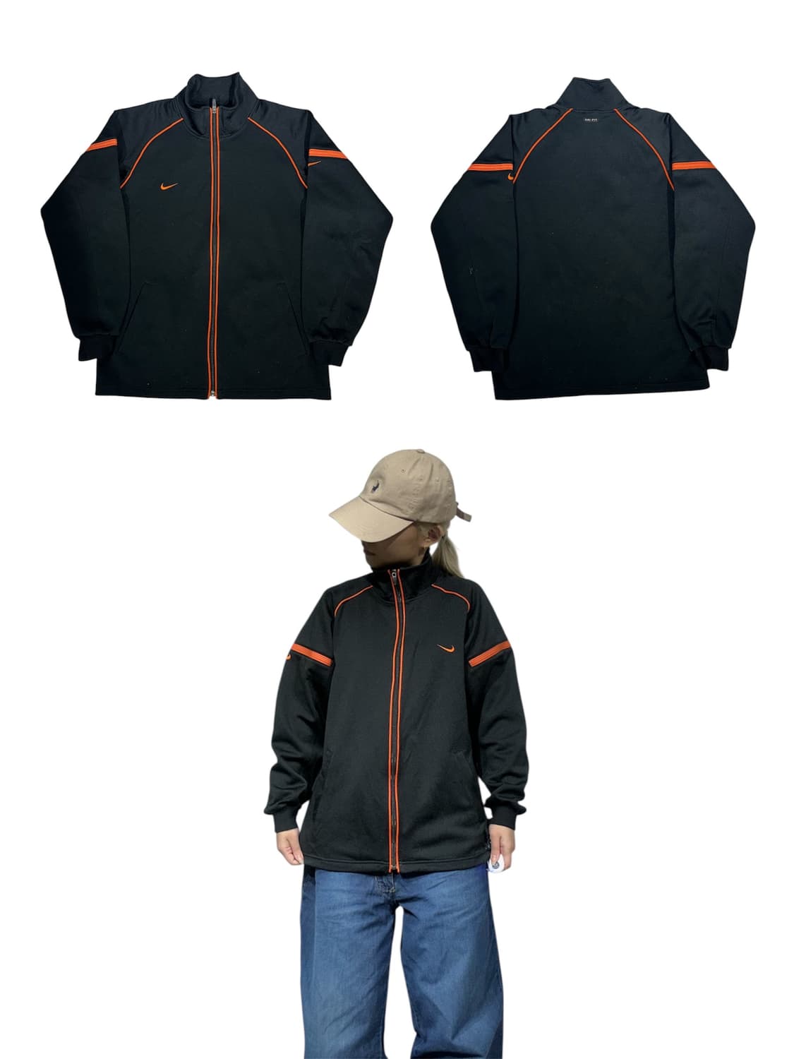 00s 나이키 블랙 재팬 트랙탑 져지 S 상품이미지1