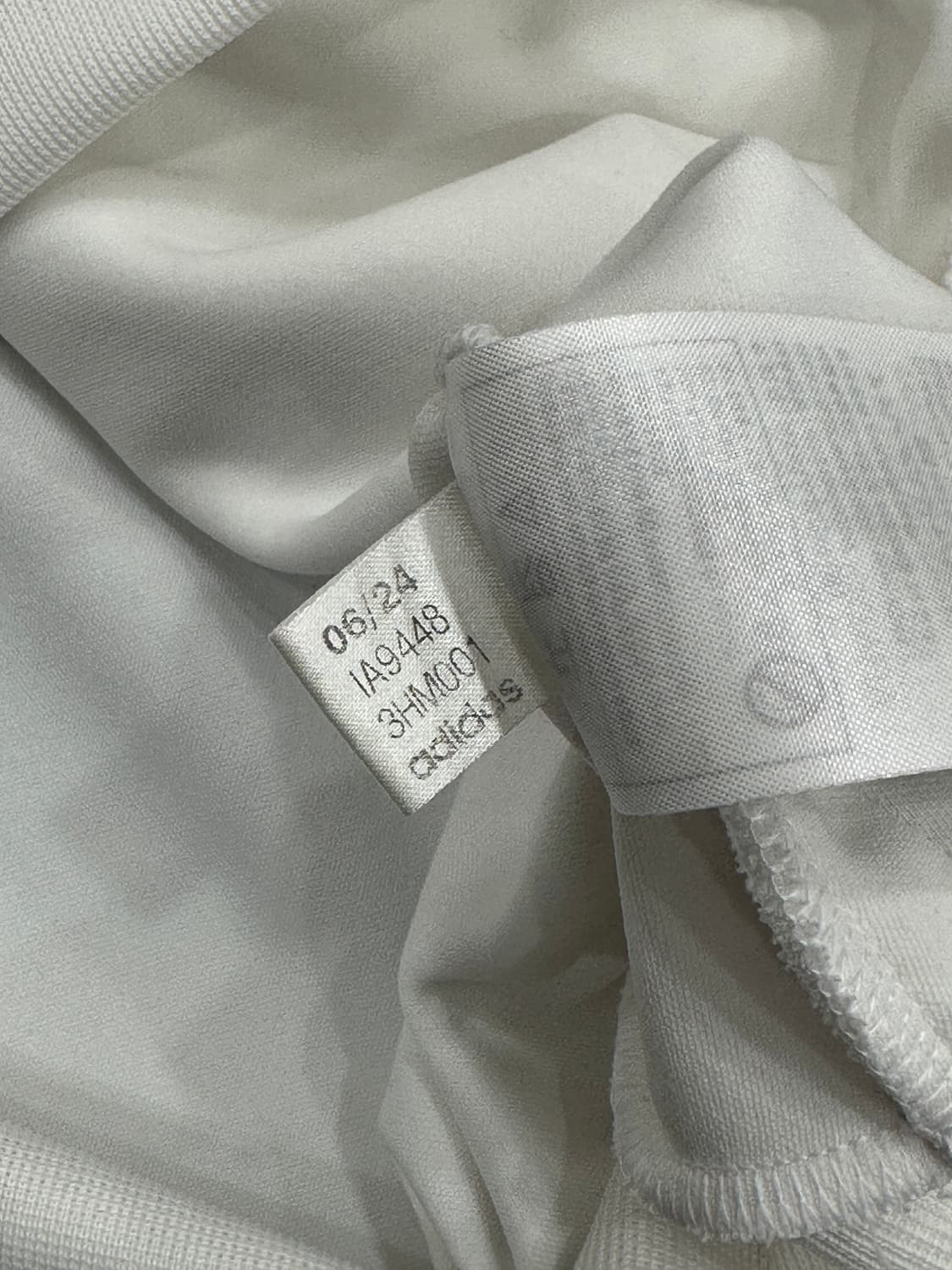 아디다스 화이트저지 L 상품이미지7