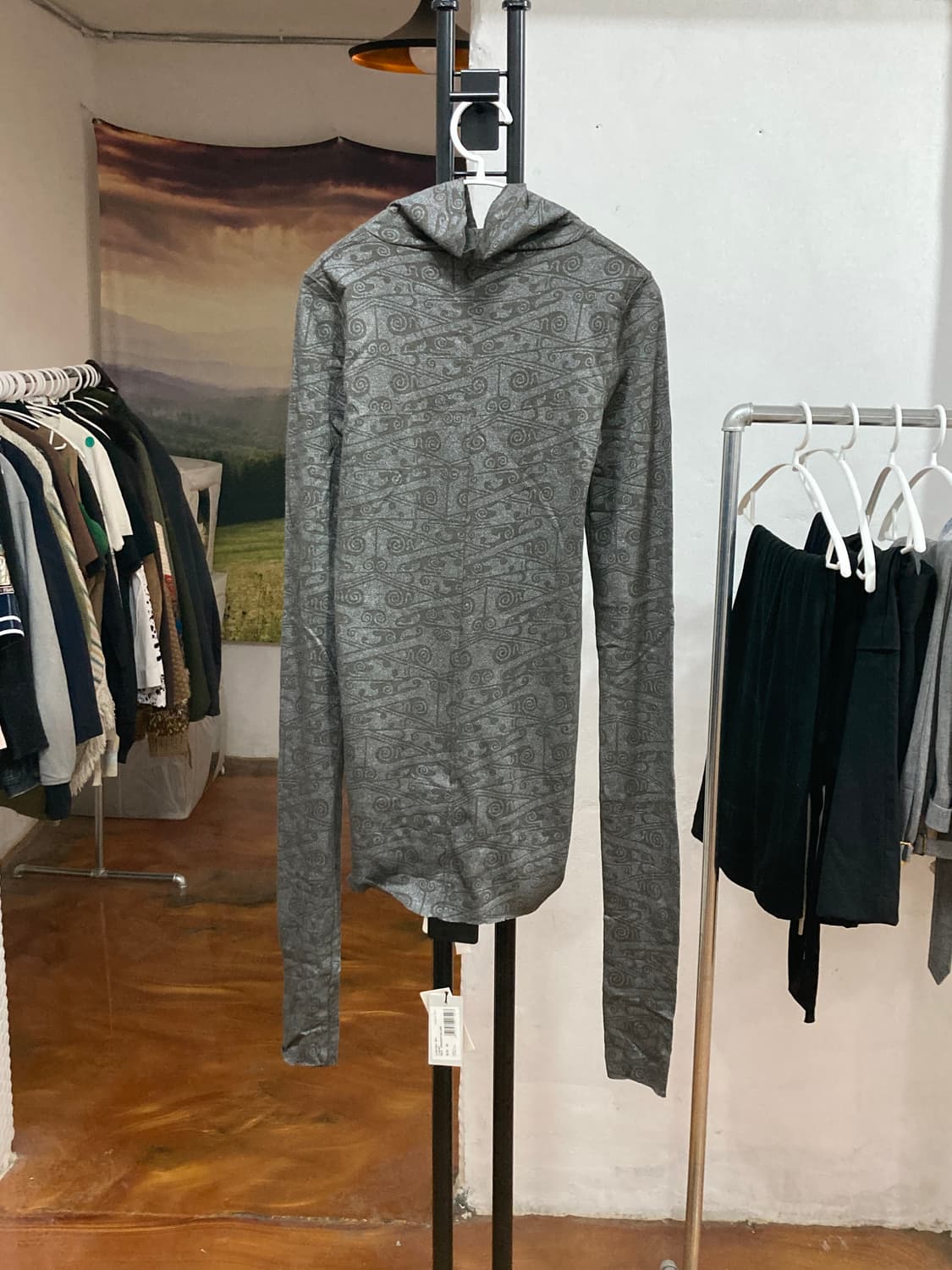 릭오웬스 터틀넥 드레이프 슬리브리스  상품이미지9