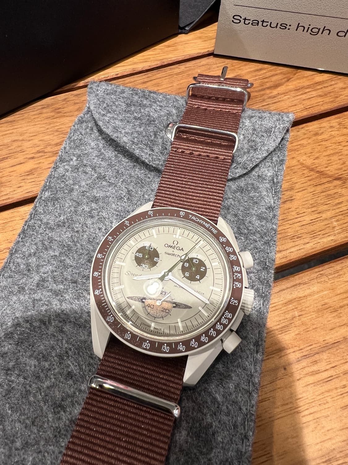 오메가 스와치 문스와치 토성 새턴 신품판매합니다 상품이미지2