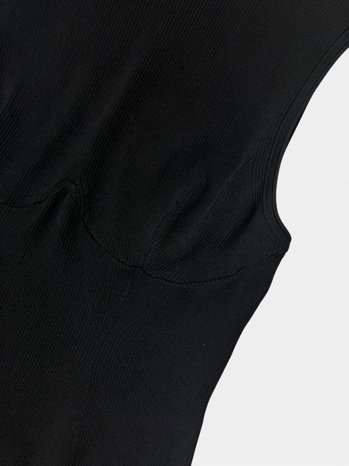 COS 블랙 민소매 니트 롱 원피스 S 상품이미지2